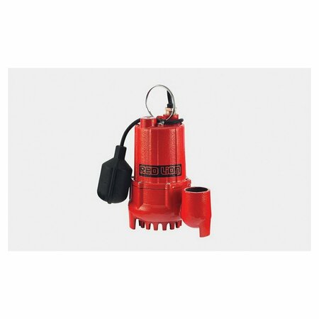 TITEBOND Red Lion Sump Pump, 5.3 A, 115 V, 1/2 hp, 1-1/2 in Outlet, 4300 gph, Cast Iron 14942746